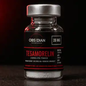 Tesamorelin research material vial, 20 mg